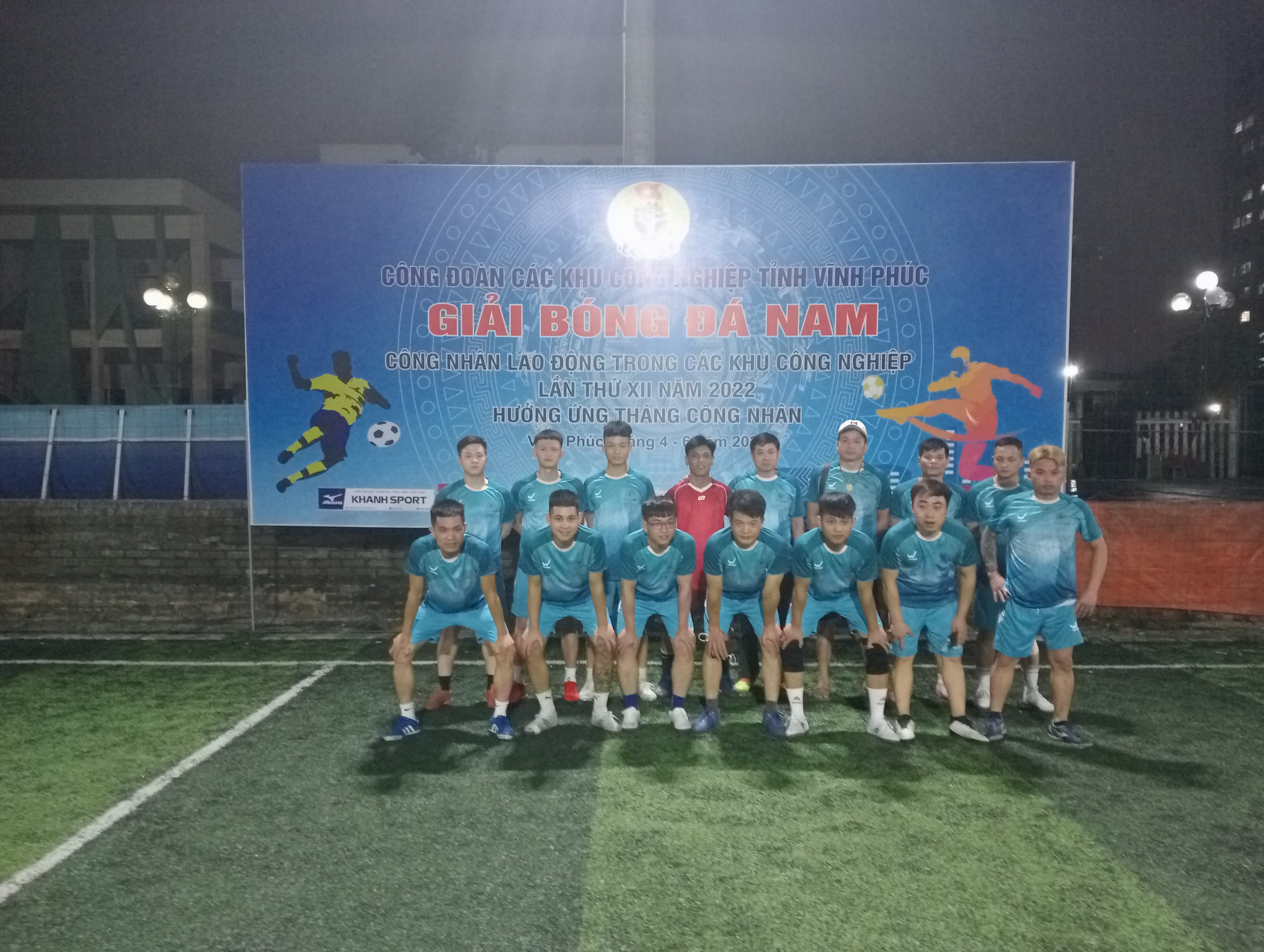 Trận đấu bảng G FC VINA TOP - CNC TECH KCN Thăng Long 3